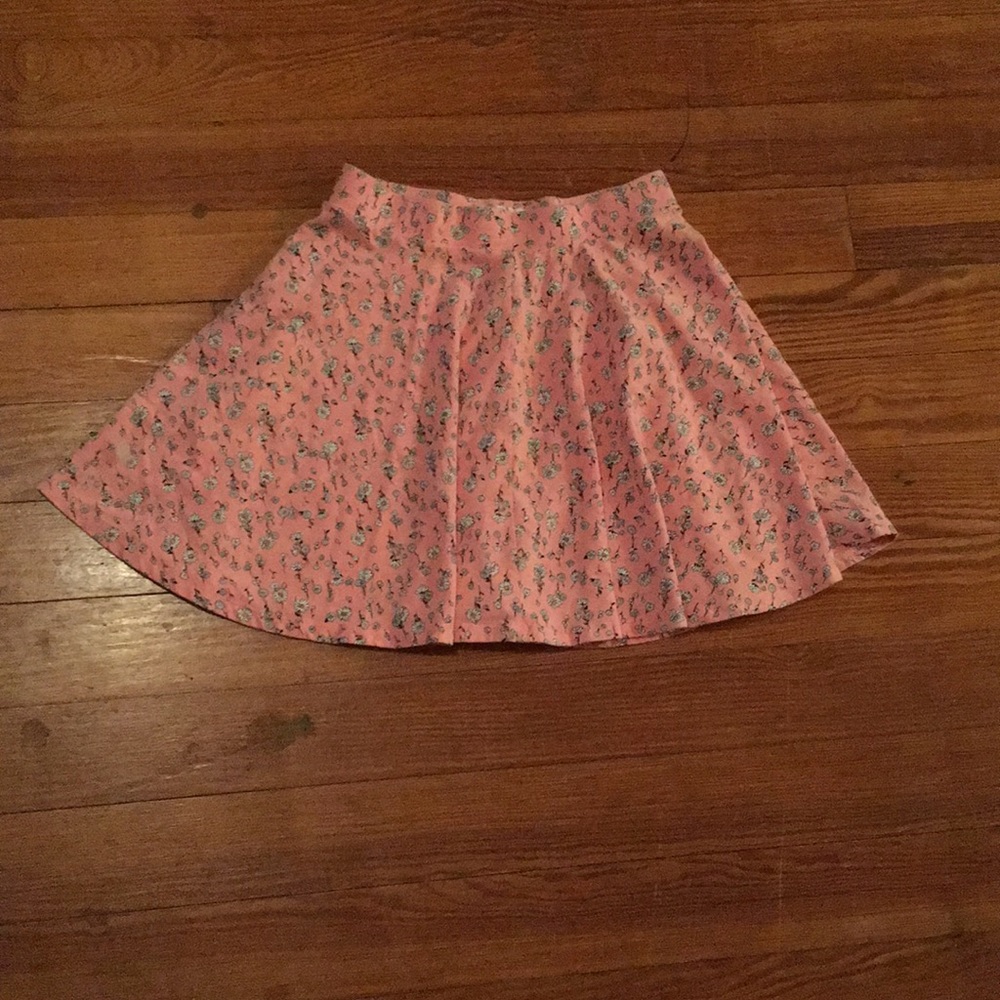 Pink Flower Skirt